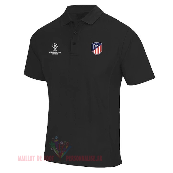 Maillot Om Pas Cher Nike Polo Atlético Madrid 2019 2020 Noir
