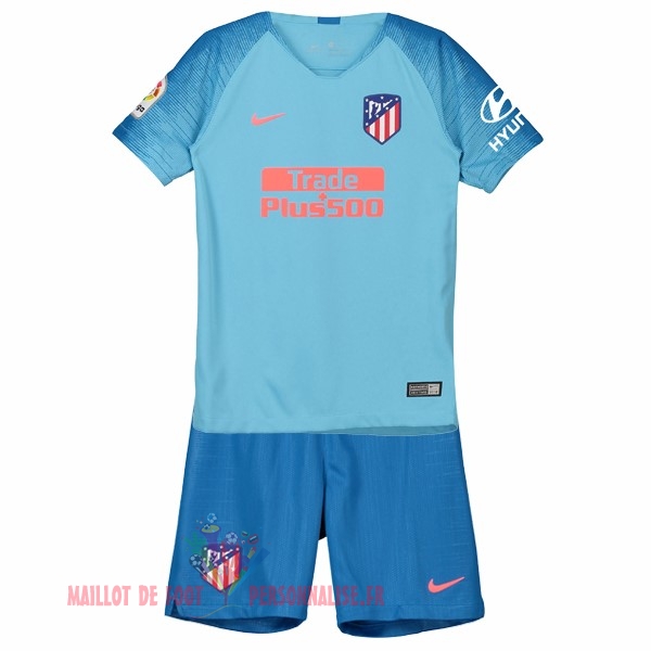 Maillot Om Pas Cher Nike Exterieur Ensemble Enfant Atlético Madrid 2018-2019 Bleu