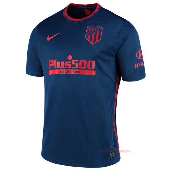 Maillot Om Pas Cher Nike Exterieur Maillot Atlético Madrid 2020 2021 Bleu