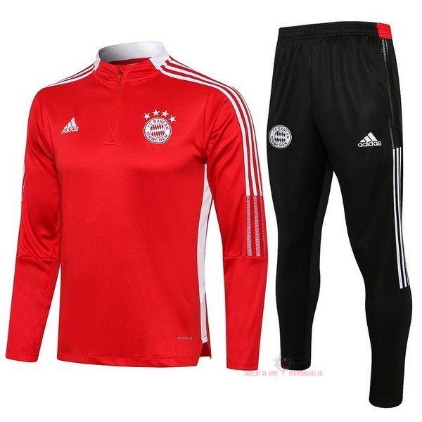 Maillot Om Pas Cher adidas Survêtements Bayern Munich 2021 2022 I Rouge Noir Blanc