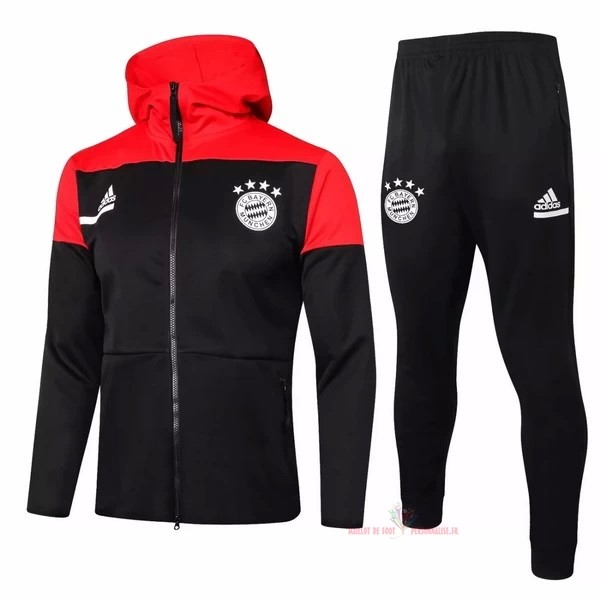 Maillot Om Pas Cher adidas Sweat Shirt Capuche Bayern Munich 2020 2021 Noir