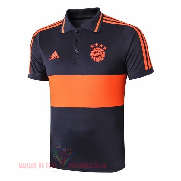 Maillot Om Pas Cher adidas Polo Bayern Munich 2019 2020 Orange Bleu