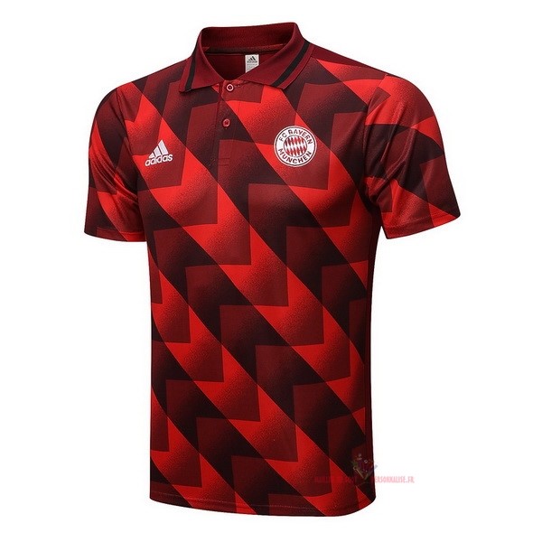 Maillot Om Pas Cher adidas Polo Bayern Munich 2022 2023 Rouge