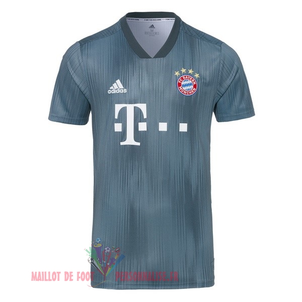Maillot Om Pas Cher adidas Thailande Third Maillots Bayern Munich 2018-2019 Gris