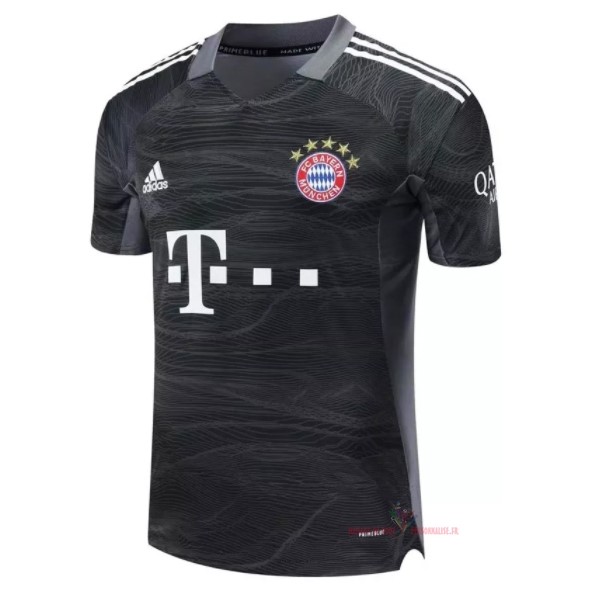 Maillot Om Pas Cher adidas Camiseta Gardien Bayern Munich 2021 2022 Noir