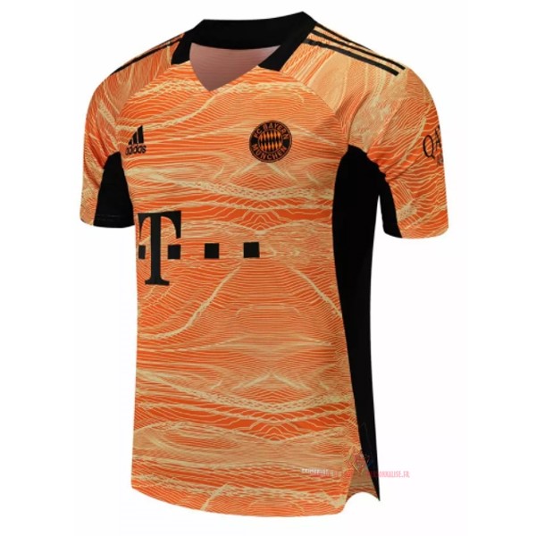 Maillot Om Pas Cher adidas Camiseta Gardien Bayern Munich 2021 2022 Orange