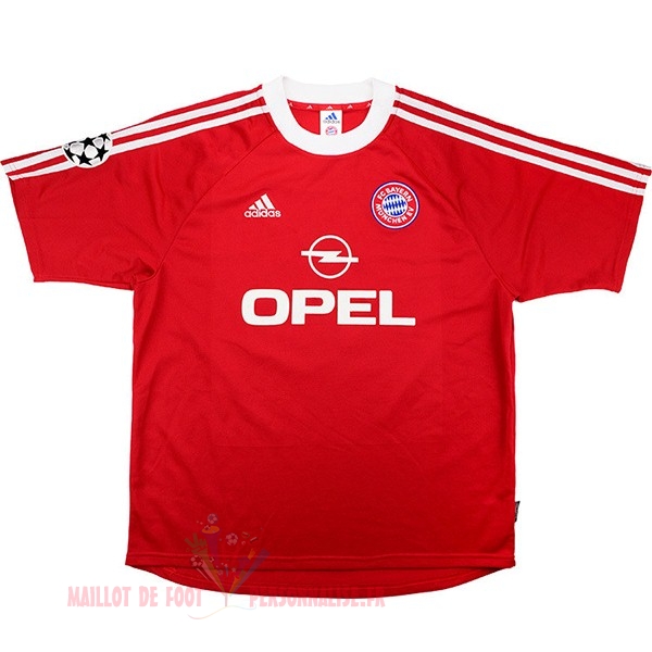 Maillot Om Pas Cher adidas Domicile Maillot Bayern Munich Retro 2001 2002 Rouge
