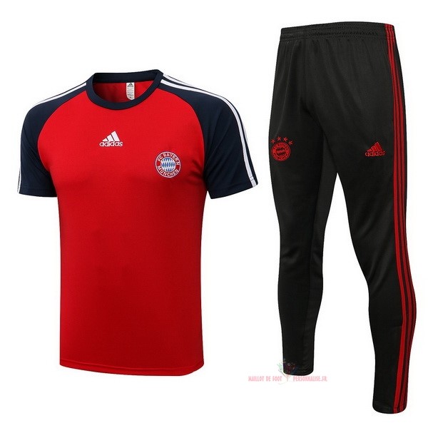 Maillot Om Pas Cher adidas Entrainement Ensemble Complet Bayern Munich 2021 2022 Rouge I Noir
