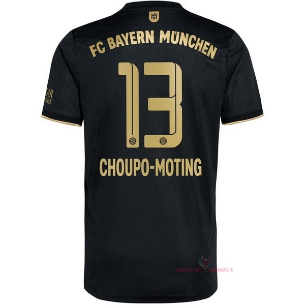 Maillot Om Pas Cher adidas NO.13 Choupo Moting Exterieur Maillot Bayern Munich 2021 2022 Noir