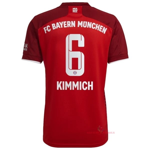 Maillot Om Pas Cher adidas NO.6 Kimmich Domicile Maillot Bayern Munich 2021 2022 Rouge