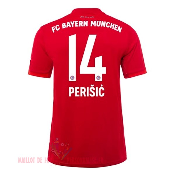 Maillot Om Pas Cher adidas NO.14 Perisic Domicile Maillot Bayern Munich 2019 2020 Rouge