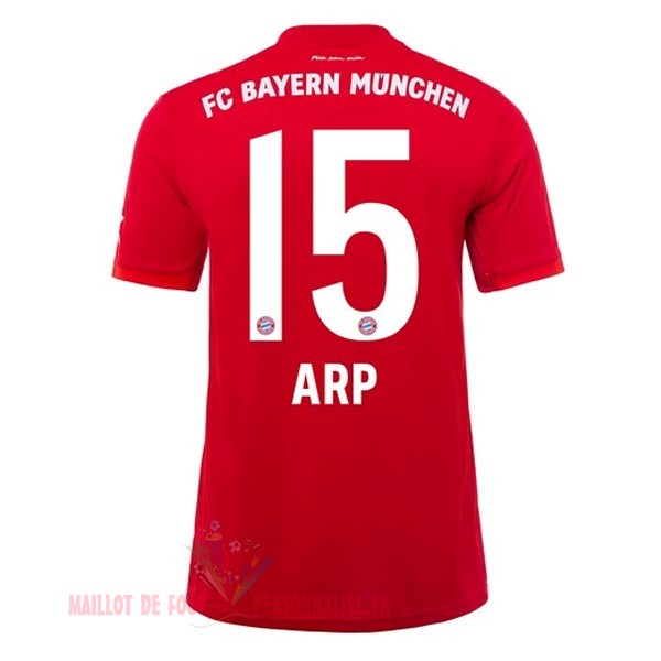 Maillot Om Pas Cher adidas NO.15 ARP Domicile Maillot Bayern Munich 2019 2020 Rouge