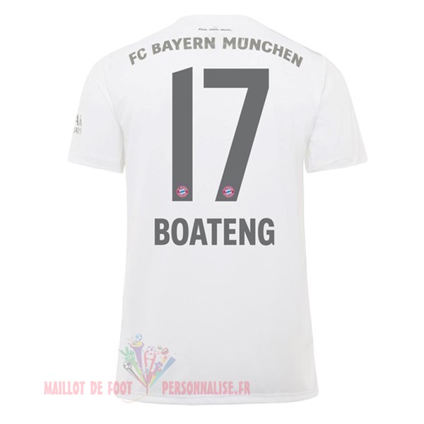 Maillot Om Pas Cher adidas NO.17 Boateng Exterieur Maillot Bayern Munich 2019 2020 Blanc