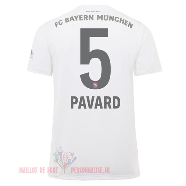 Maillot Om Pas Cher adidas NO.5 Pavard Exterieur Maillot Bayern Munich 2019 2020 Blanc