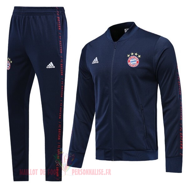 Maillot Om Pas Cher adidas Survêtements Bayern Munich 2019 2020 Bleu Marine
