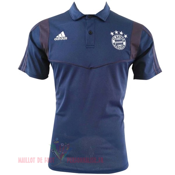 Maillot Om Pas Cher adidas Polo Bayern Munich 2019 2020 Bleu Marine