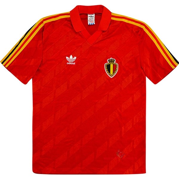 Maillot Om Pas Cher adidas Domicile Camiseta Belgique Rétro 1986 Rouge