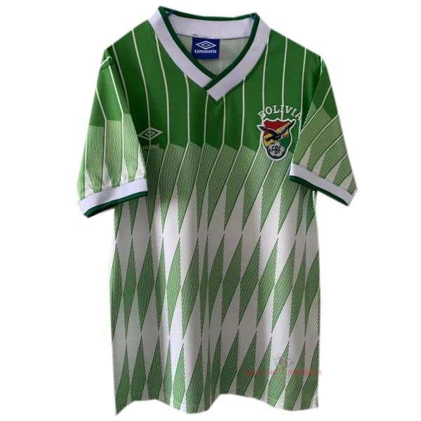 Maillot Om Pas Cher umbro Domicile Camiseta Bolivie Rétro 1995 Vert