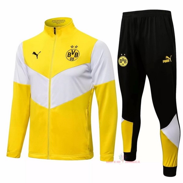 Maillot Om Pas Cher PUMA Survêtements Borussia Dortmund 2021 2022 Jaune Blanc Noir