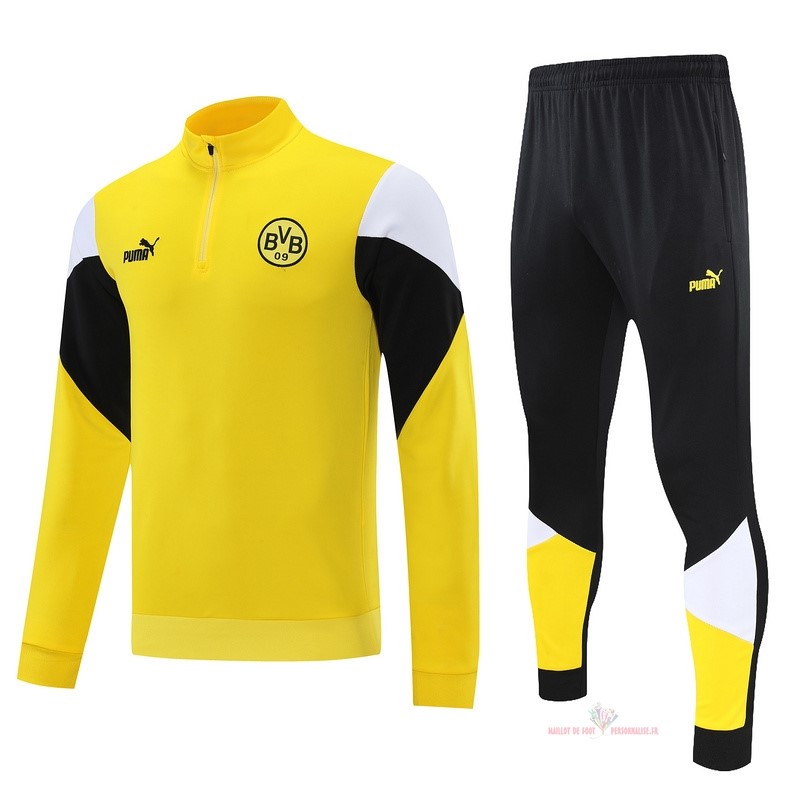 Maillot Om Pas Cher PUMA Survêtements Borussia Dortmund 2021 2022 Jaune Noir Blanc