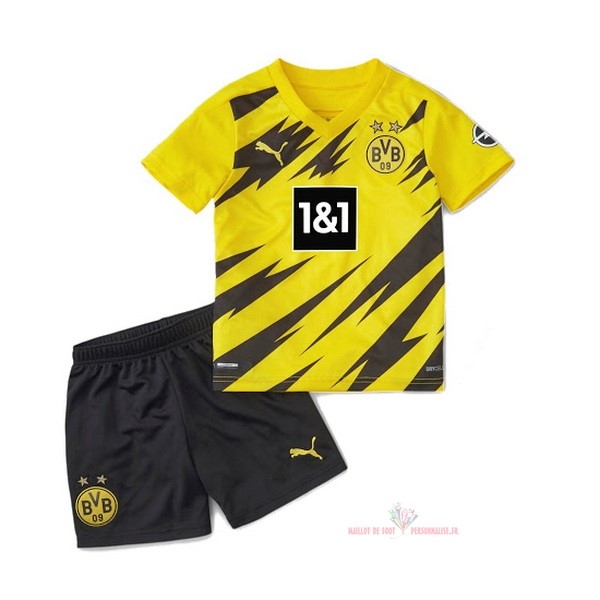 Maillot Om Pas Cher PUMA Domicile Conjunto De Enfant Borussia Dortmund 2020 2021 Jaune