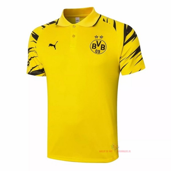 Maillot Om Pas Cher PUMA Polo Borussia Dortmund 2020 2021 Jaune
