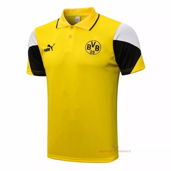 Maillot Om Pas Cher PUMA Polo Borussia Dortmund 2021 2022 Jaune
