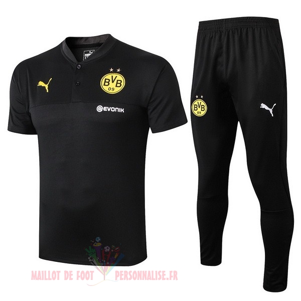 Maillot Om Pas Cher Puma Ensemble Polo Borussia Dortmund 2019 2020 Noir Jaune