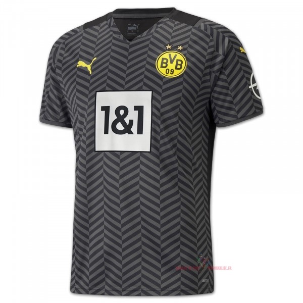 Maillot Om Pas Cher PUMA Exterieur Maillot Borussia Dortmund 2021 2022 Noir Gris