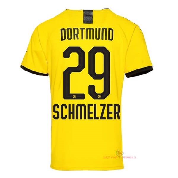 Maillot Om Pas Cher PUMA NO.29 Schmelzer Domicile Maillot Borussia Dortmund 2019 2020 Jaune