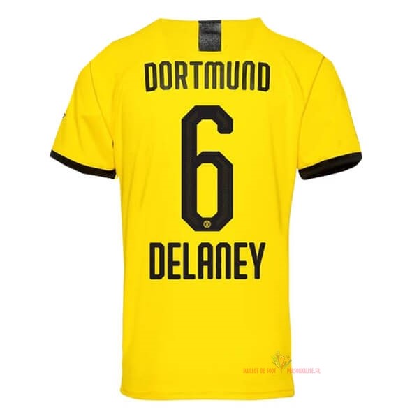 Maillot Om Pas Cher PUMA NO.6 Delaney Domicile Maillot Borussia Dortmund 2019 2020 Jaune