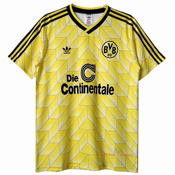 Maillot Om Pas Cher adidas Domicile Maillot Borussia Dortmund Rétro 1988 Jaune