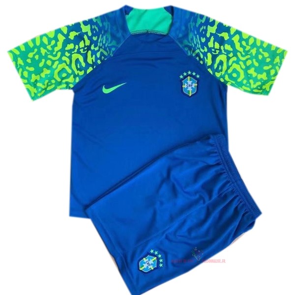 Maillot Om Pas Cher Nike Concept Conjunto De Enfant Brésil 2022 Bleu
