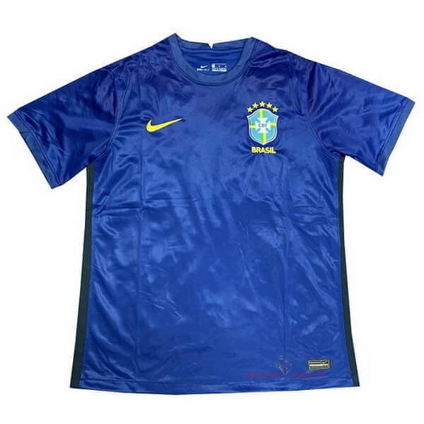 Maillot Om Pas Cher Nike Entrainement Brésil 2020 Bleu