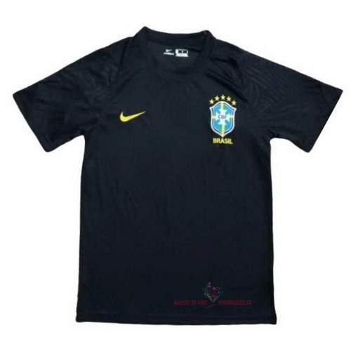Maillot Om Pas Cher Nike Entrainement Brésil 2020 Noir