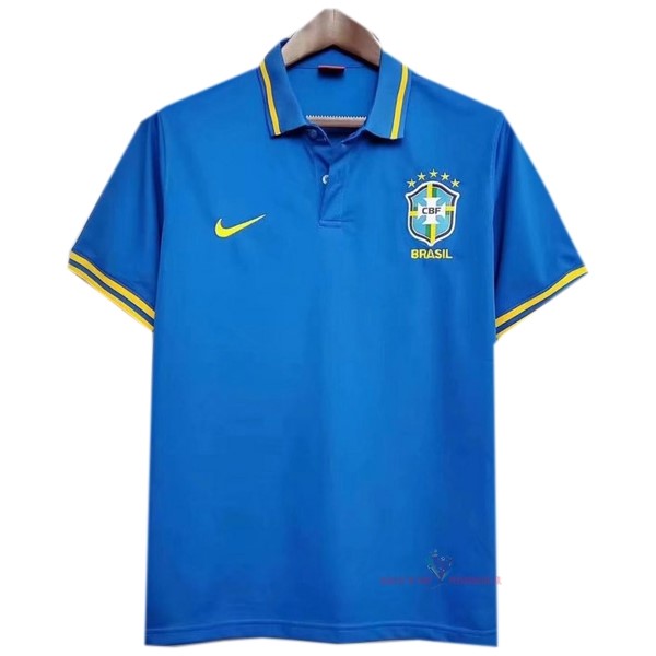 Maillot Om Pas Cher Nike Thailande Exterieur Maillot Brésil 2022 Bleu