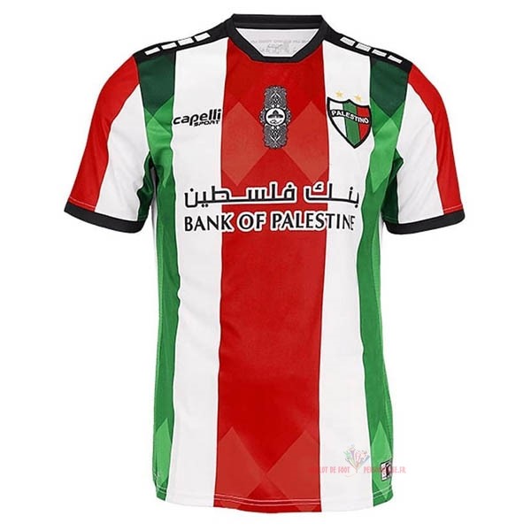 Maillot Om Pas Cher capelli Exterieur Maillot CD Palestino 2021 2022 Blanc