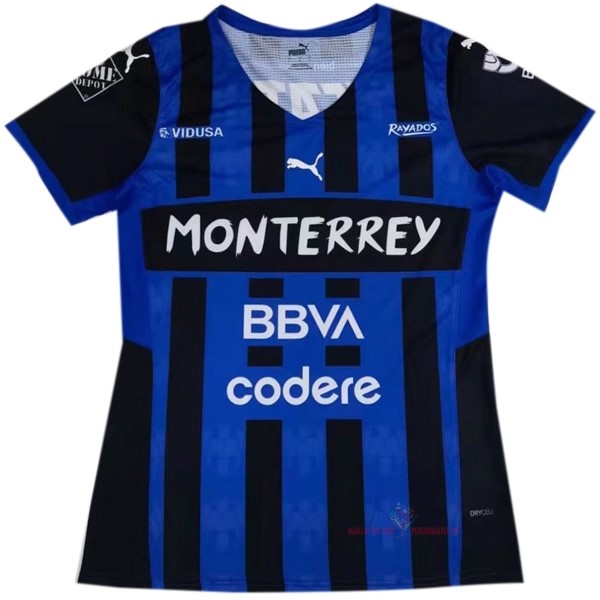 Maillot Om Pas Cher PUMA Third Camiseta Femme Monterrey 2021 2022 Bleu
