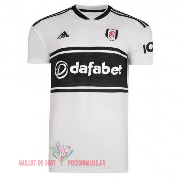 Maillot Om Pas Cher adidas Domicile Maillots Fulham 2018-2019 Blanc