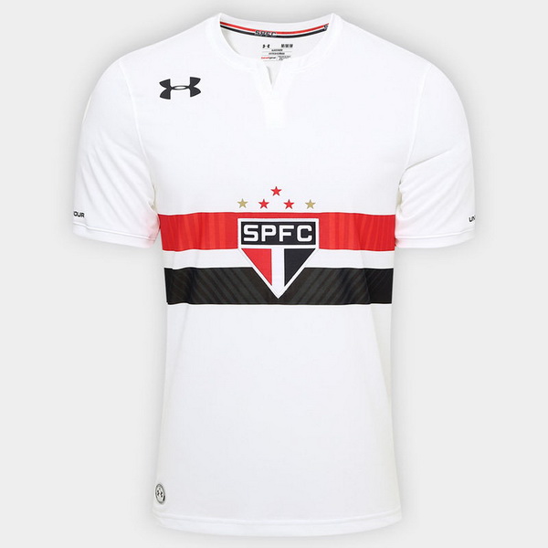 Maillot Om Pas Cher Under Armour Domicile Maillots Sao Paulo 2017 2018 Blanc
