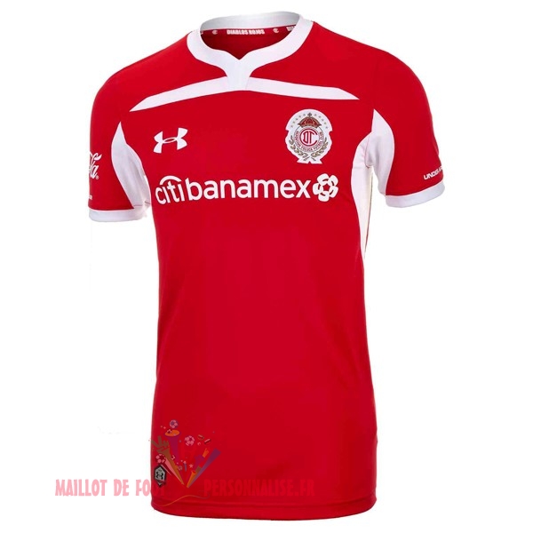 Maillot Om Pas Cher Under Armour Domicile Maillots Deportivo Toluca 2018-2019 Rouge