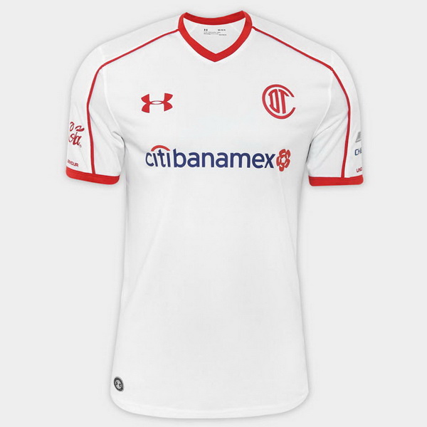 Maillot Om Pas Cher Under Armour Exterieur Maillots Deportivo Toluca 2017 2018 Blanc