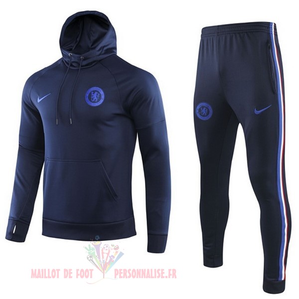 Maillot Om Pas Cher Nike Survêtements Chelsea 2019 2020 Bleu Marine Blanc