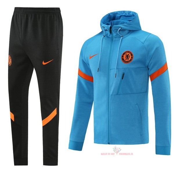 Maillot Om Pas Cher Nike Survêtements Chelsea 2021 2022 Noir Orange Bleu