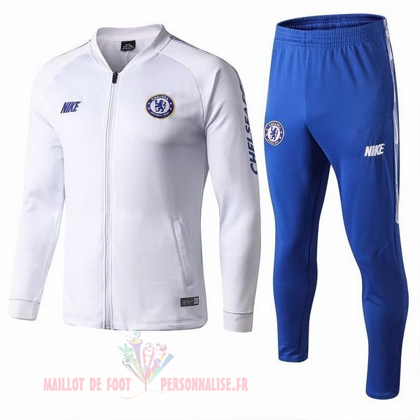 Maillot Om Pas Cher Nike Survêtements Chelsea 2019 2020 Blanc Bleu