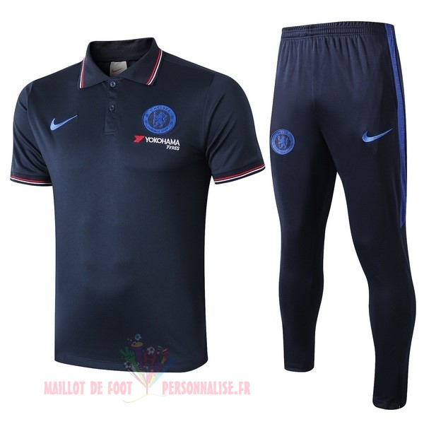 Maillot Om Pas Cher Nike Ensemble Polo Chelsea 2019 2020 Bleu Marine