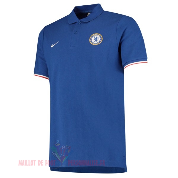 Maillot Om Pas Cher Nike Polo Chelsea 2019 2020 Bleu Rouge