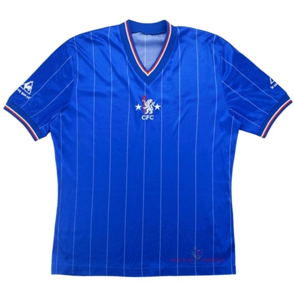Maillot Om Pas Cher Le Coq Sportif Domicile Camiseta Chelsea Rétro 1981 1983 Bleu