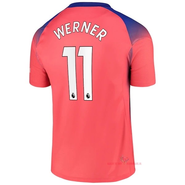Maillot Om Pas Cher Nike NO.11 Werner Third Maillot Chelsea 2020 2021 Orange