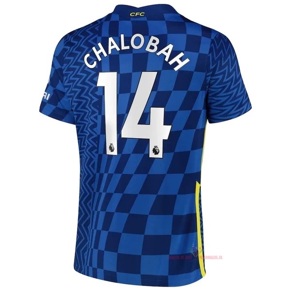 Maillot Om Pas Cher Nike NO.14 Chalobah Domicile Maillot Chelsea 2021 2022 Bleu